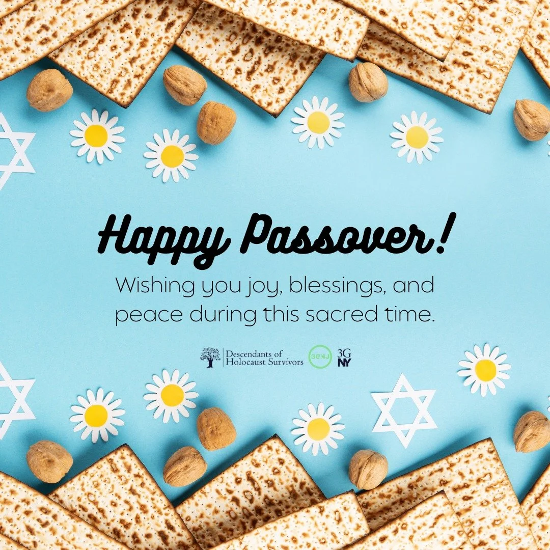 Wishing you a meaningful Passover filled with moments of peace, connection, and reflection.

As we gather with family and friends and share the stories that shape who we are, may we hold close the power of memory - and the responsibility to carry tho