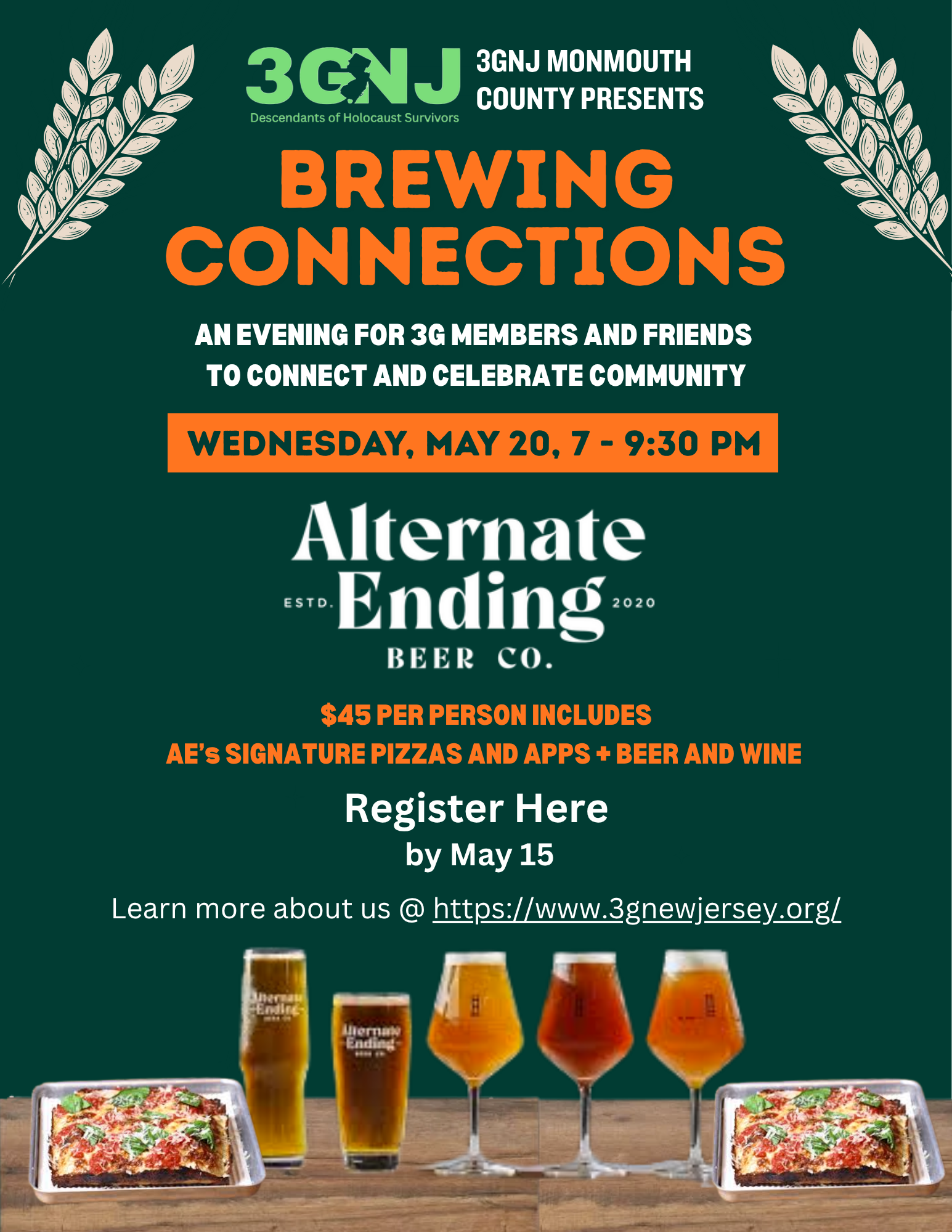 3GNJ Greater Monmouth County Presents: Brewing Connections