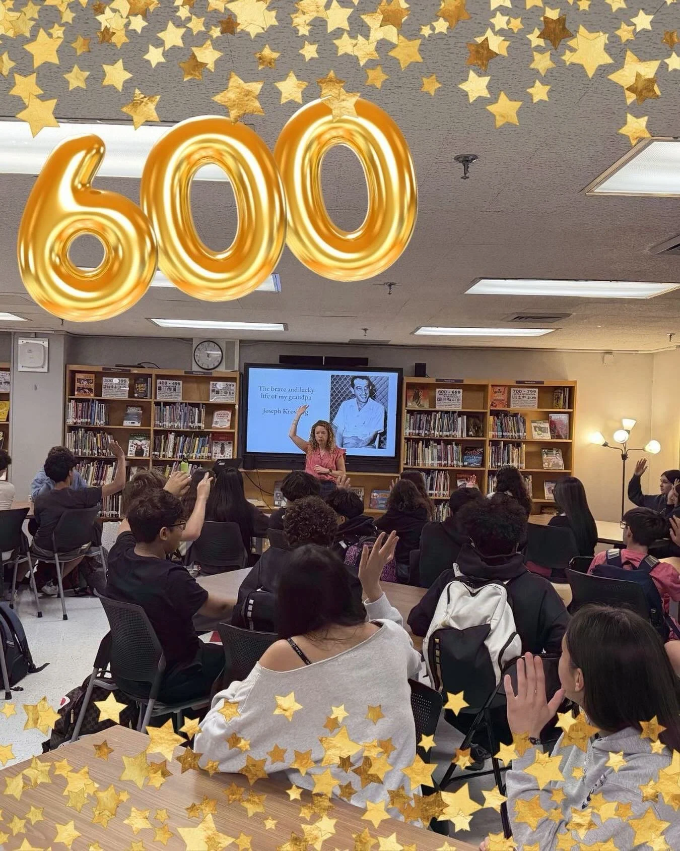 🎉 We are thrilled to share that we have just completed our 600th speaking engagement for the 2025-2026 school year! This milestone reflects the growing commitment to Holocaust education and the importance of connecting students to history in meaning