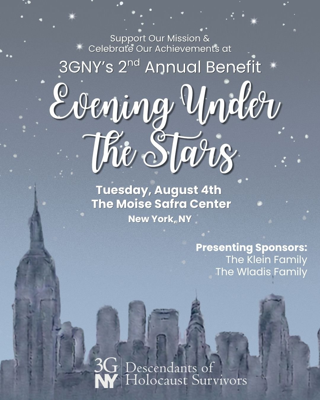 2nd Annual Evening Under the Stars