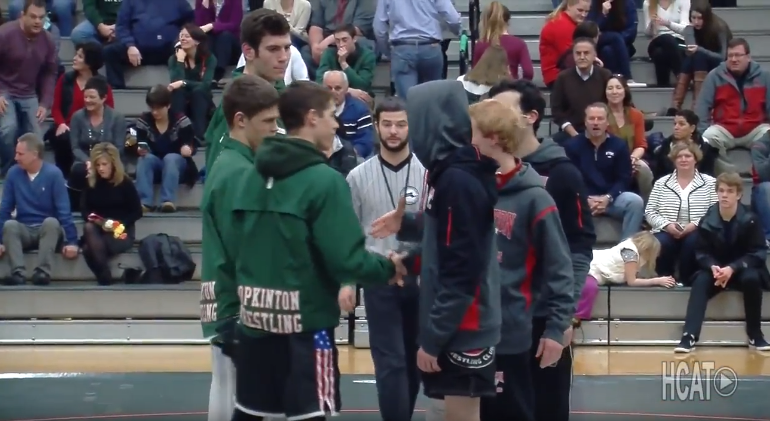 Wrestling: Holliston vs Hopkinton - February 1, 2017