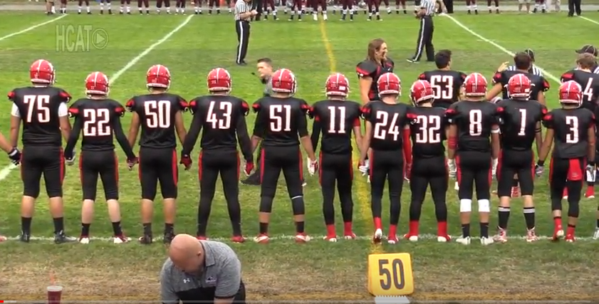 Football: Holliston vs Millis - September 8, 2017