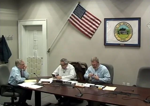 Holliston Board of Selectmen January 2, 2019.