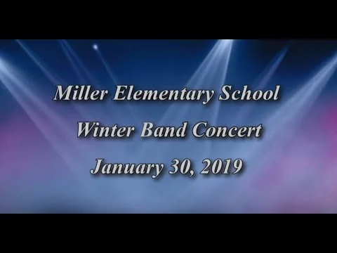 Miller Elementary School Winter Band Concert