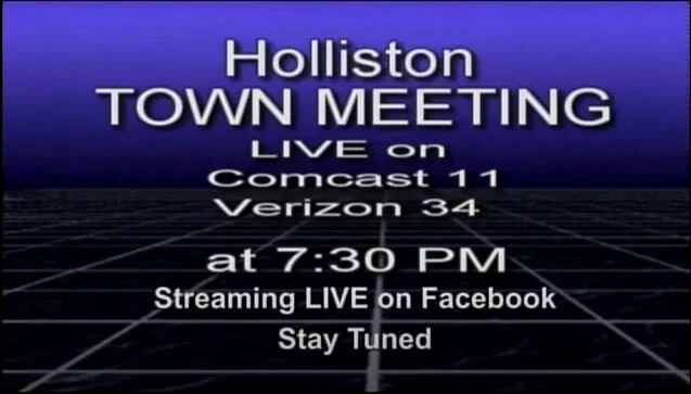 Holliston Town Meeting-May 6, 2019