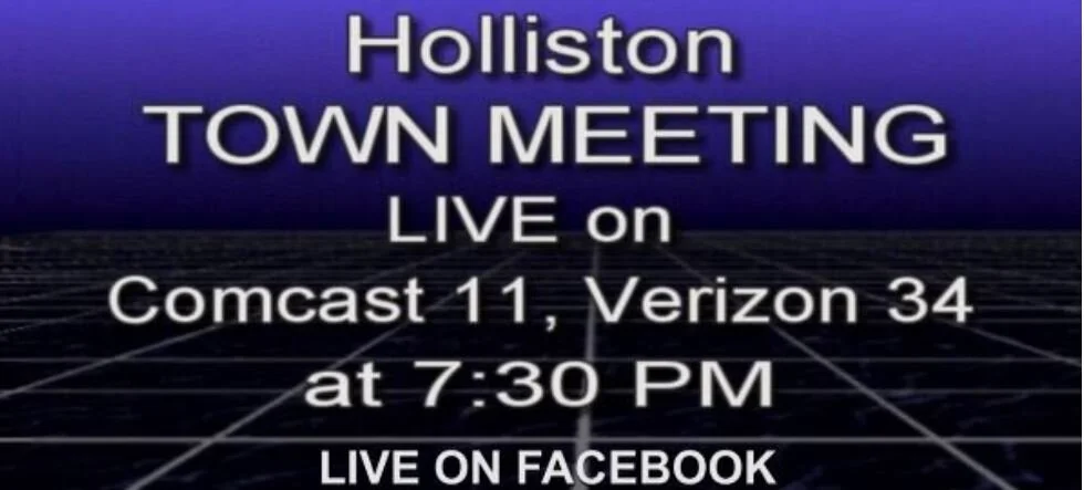 Holliston Town Meeting October 29, 2018