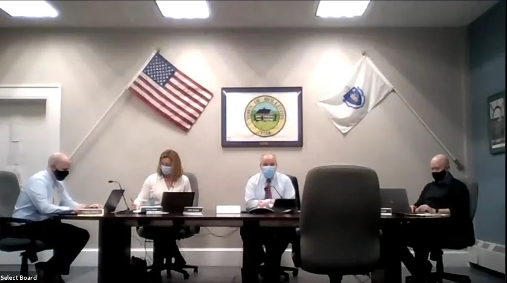Select Board Meeting - January 4, 2021