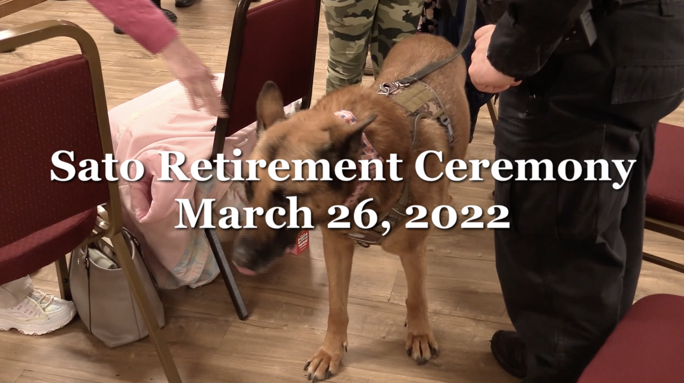 Sato Retirement Ceremony