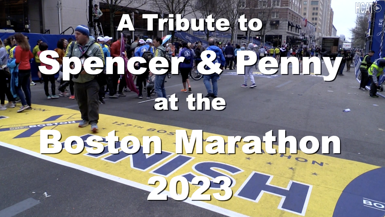 A Tribute to Spencer &amp; Penny at the Boston Marathon 