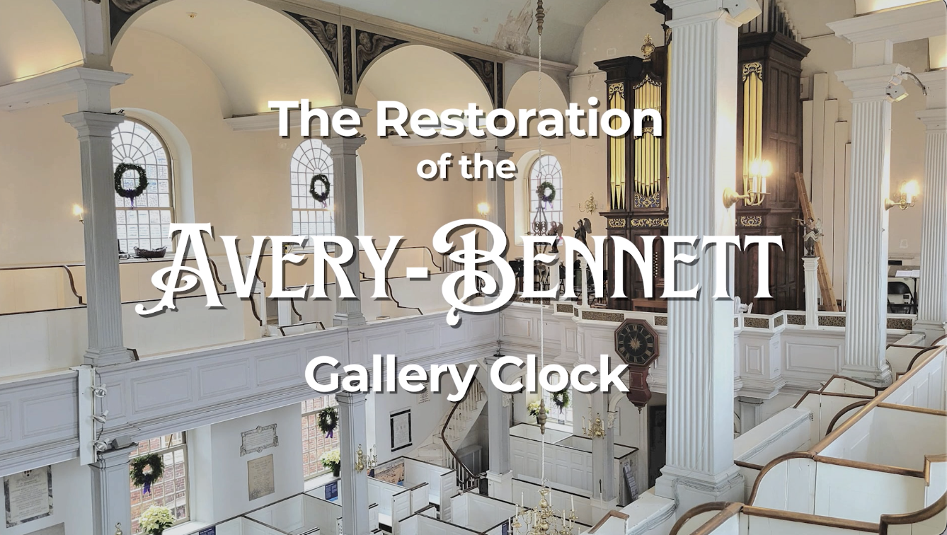 The Restoration of the Avery Bennett Gallery Clock