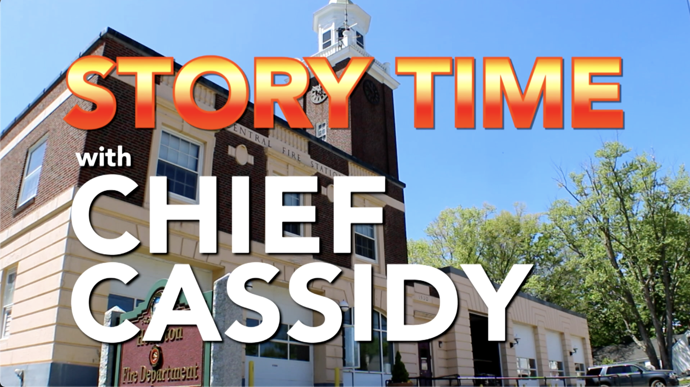 Story Time with Chief Cassidy "Friendly Fire Truck"