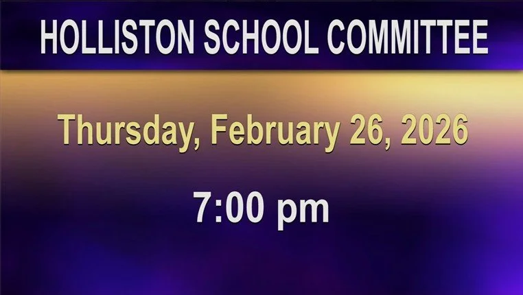 The Town of Holliston School Committee Meeting on Thursday, February 26, 2026.

Copy and paste the link to watch the meeting:

https://youtube.com/live/v70UcTXJ2TY

@hollistonpto
@hollistonpublicschools 
@hollistonhighschool 
@fredmillerhps 
@roberta