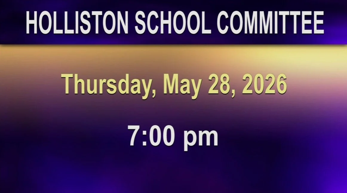The Town of Holliston School Committee Meeting on Thursday, May 28, 2026.

Copy and paste the link to watch the meeting:
https://www.youtube.com/live/euZyIZ_pqq8?si=szQb9HmOci87fR9J

@hollistonpublicschools @hollistonhighschool @hollistonpto