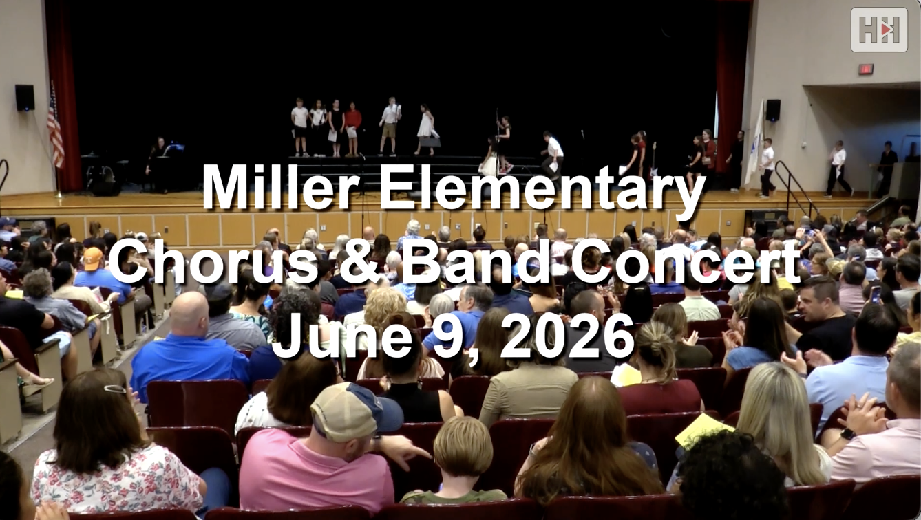 Miller Elementary Chorus &amp; Band Concert