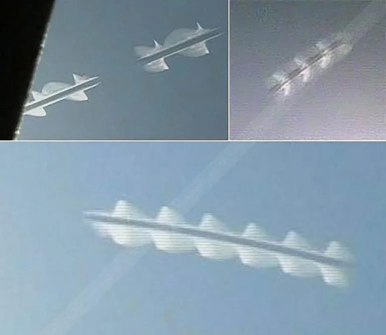 Invisible Flying Rods Photos Reveal Evidence of INVISIBLE CREATURES: Sky Fish, Rods, Solar ...