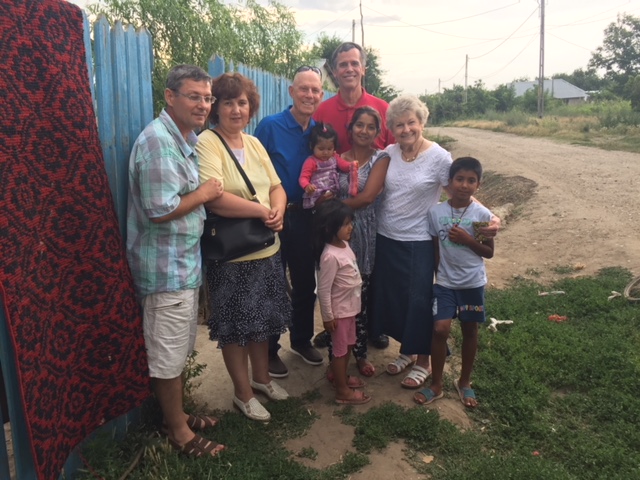 Village ministry with Pastor Florine to encourage a young mother who is a church member.JPG