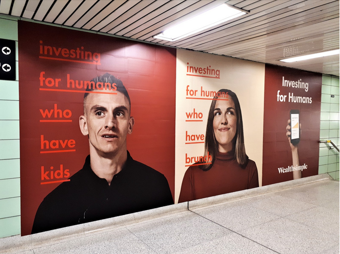This is somewhere in a subway station in toronto. I'm big in canada.