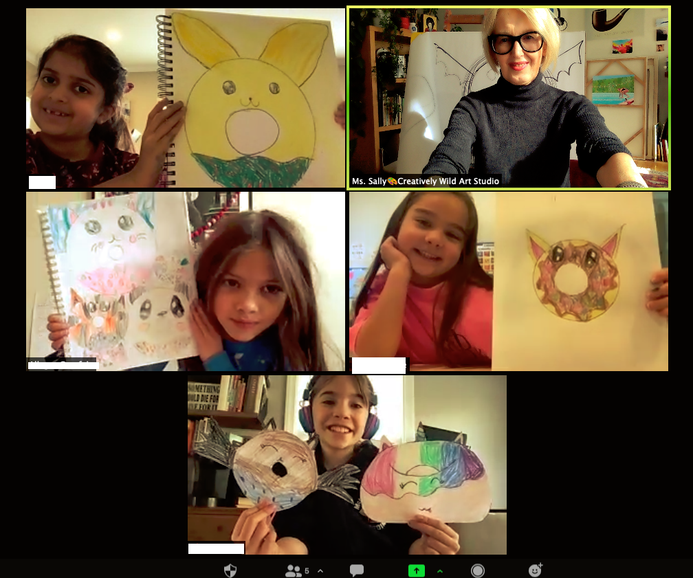 ONLINE PRIVATE ART LESSON | 2/6 Students