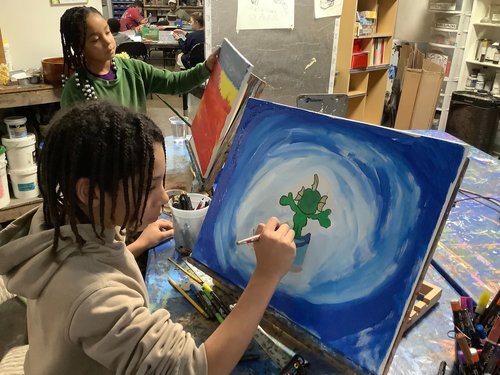 First Brushstrokes for Kids: Everything U Need to Know about Painting -  Creatively Wild Art Studio - Sawyer