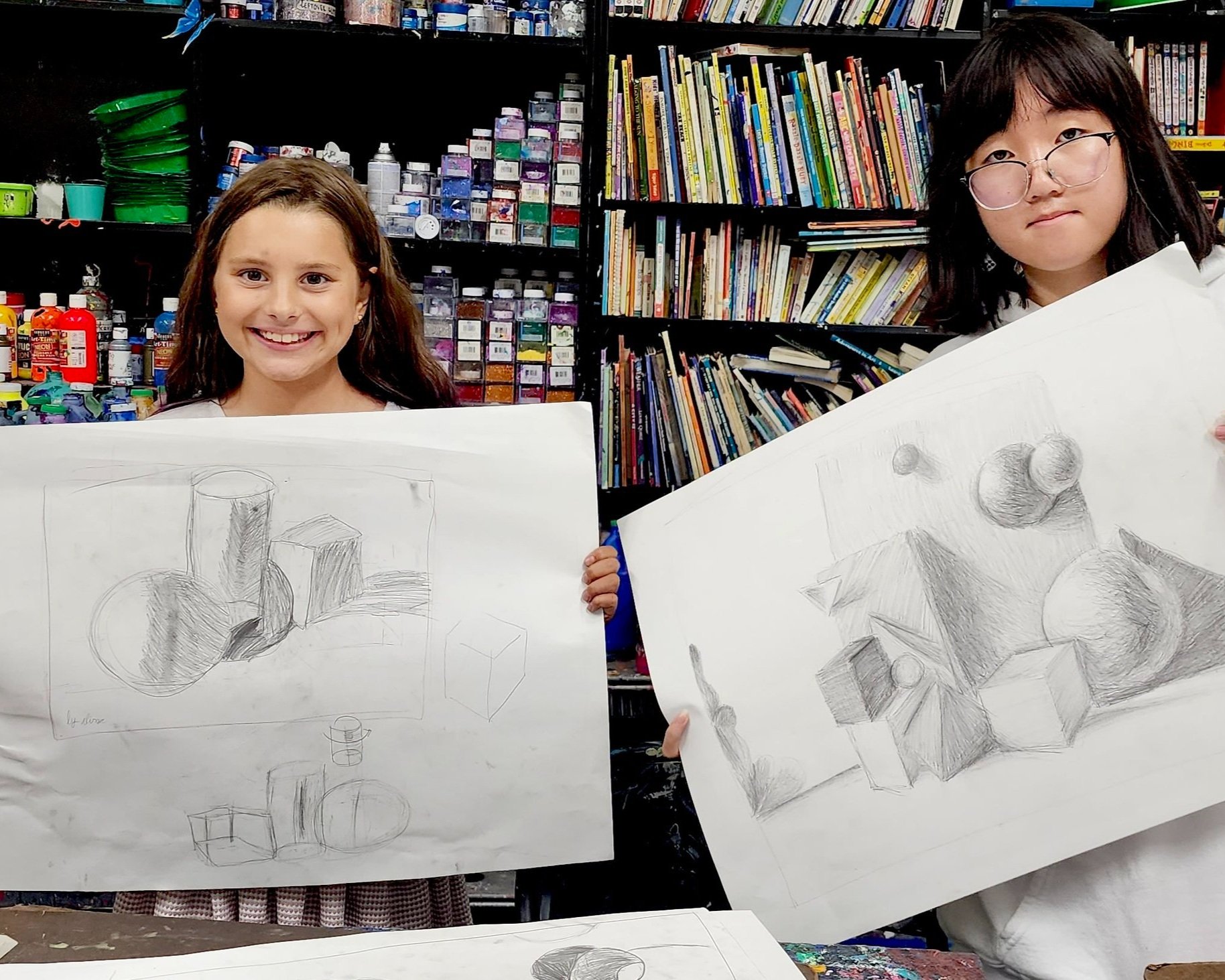 AGES 9-12: AFTER SCHOOL ONLINE WEEKLY DRAWING CLASS : HOW TO DRAW PORTRAITS  AND FIGURES PART II - The Art Studio NY