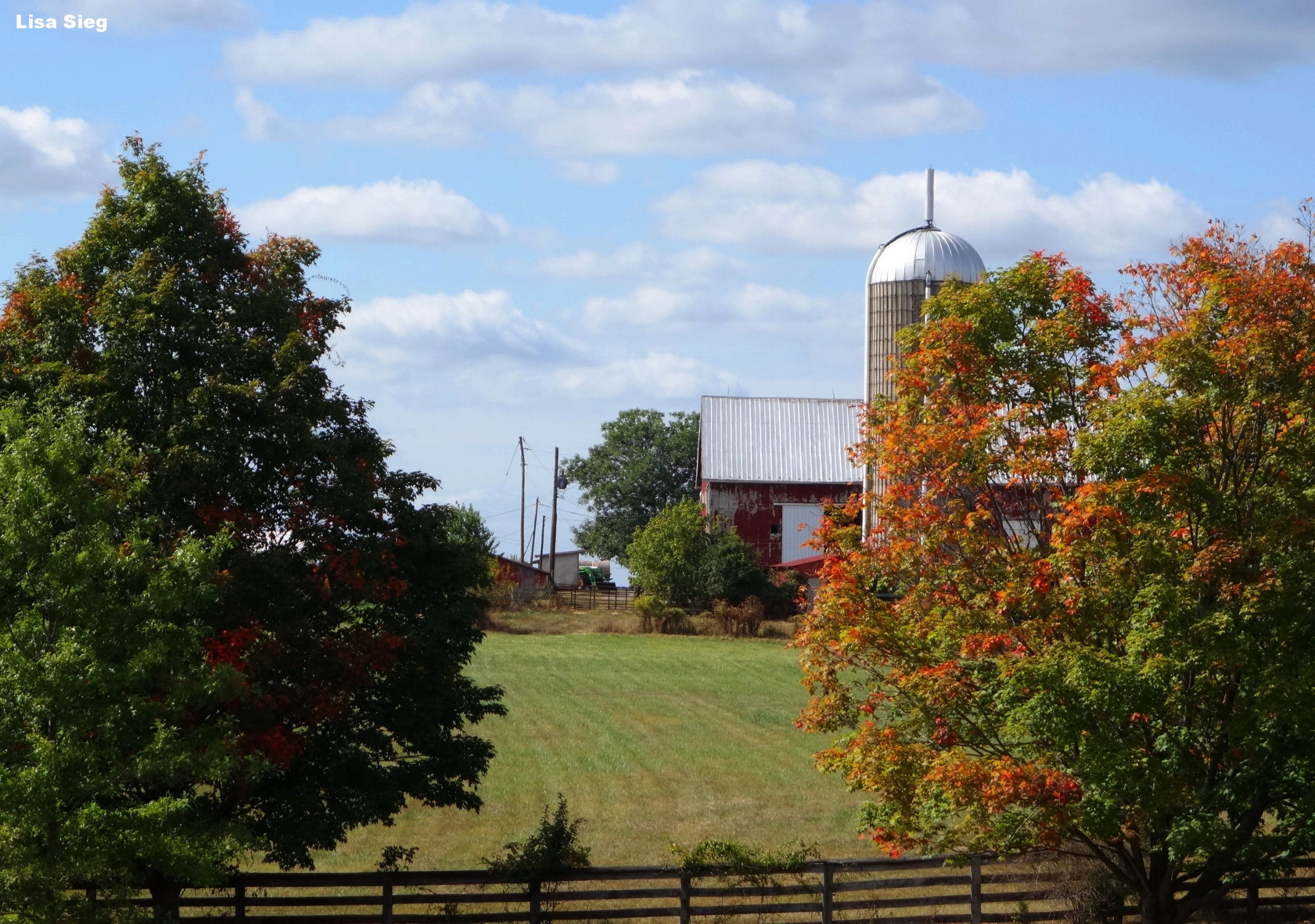 Red Barn Indian Summer