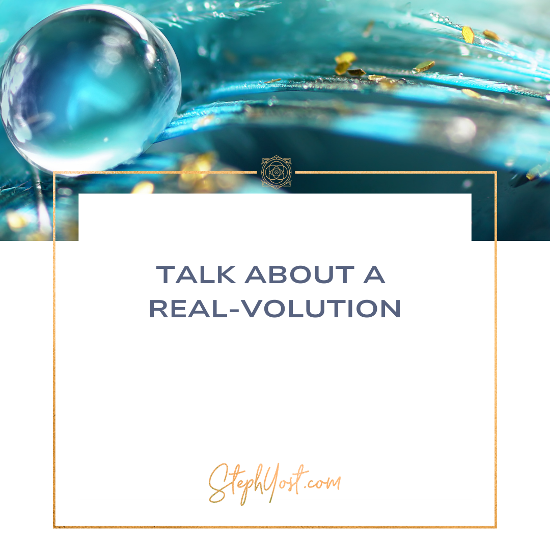 Talk about a REAL-volution