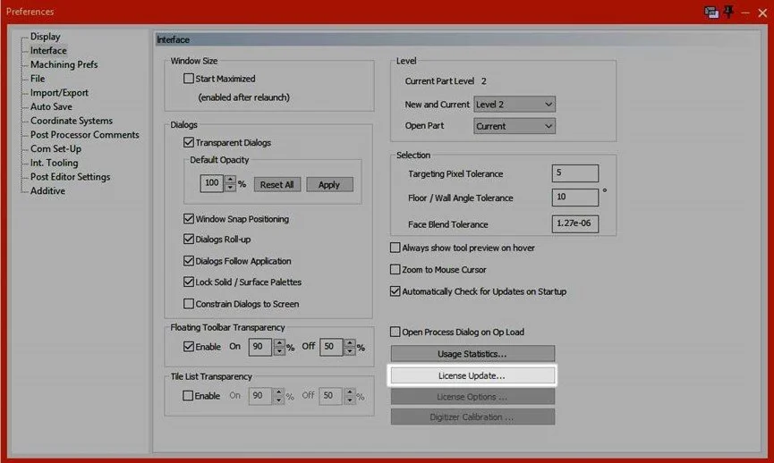 USB Key License Registration — Virtual Manufacturing Services