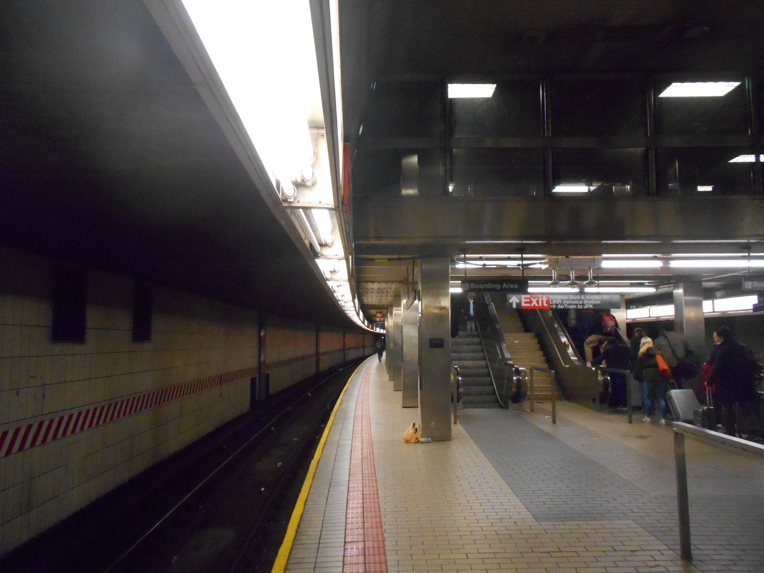 MTA NYCT Sutphin-Archer Station, Archer Line (IND) Interconnection to LIRR/AirTrain Terminal Complex