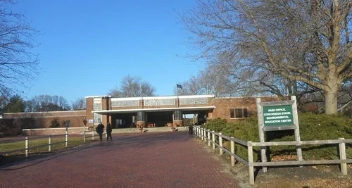 Sunken Meadow Blue Barn Reconstruction