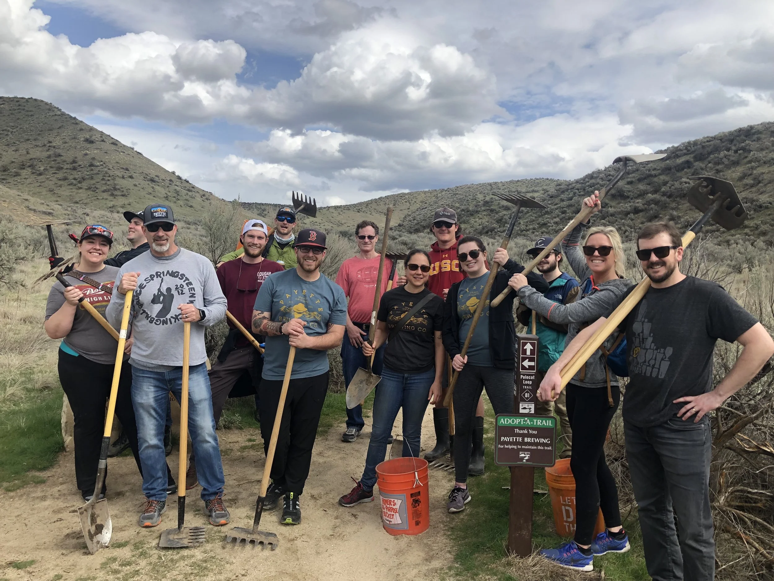 Payette Adopted Trail Maintenance with Ridge to Rivers!