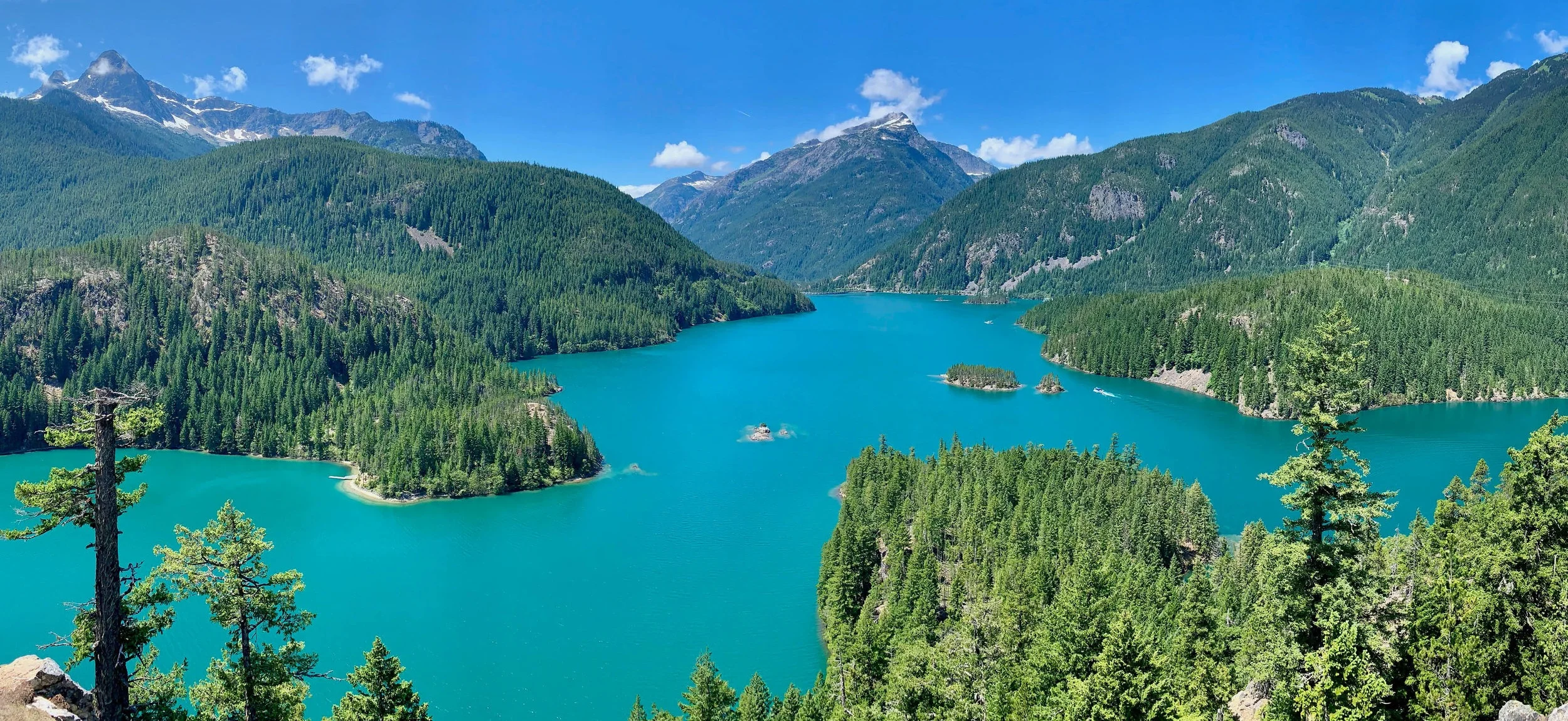 Steph Pyles, Ross Lake, North Cascades, WA