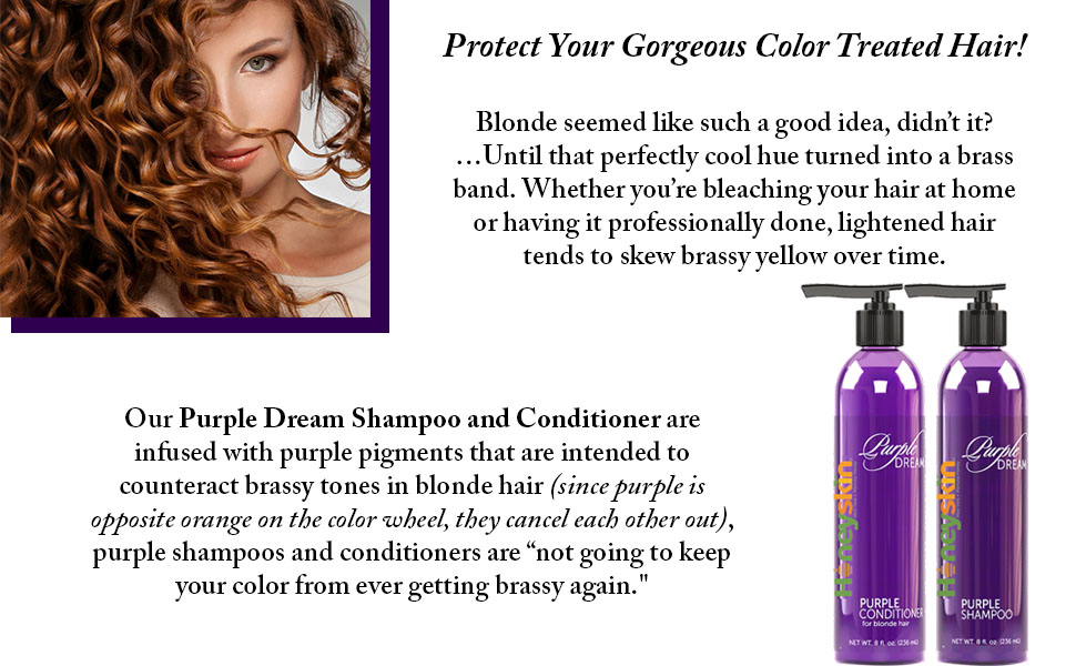 Purple Shampoo & Conditioner Set — Honeyskin Organics®