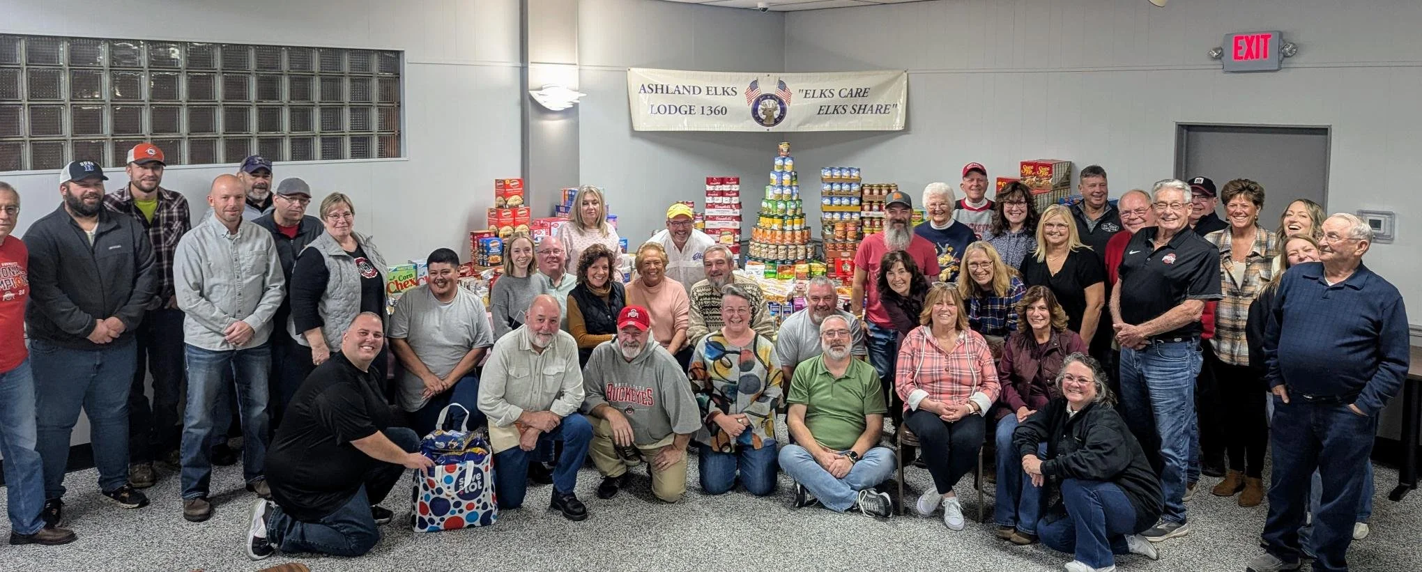 Ashland 1360 Donates $2,000 of Food