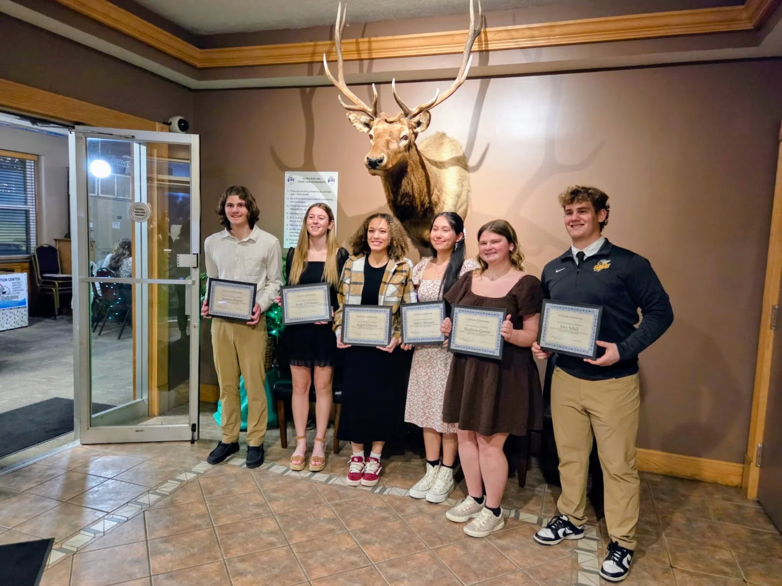 Elyria #465 Awards $7,000 in Scholarships