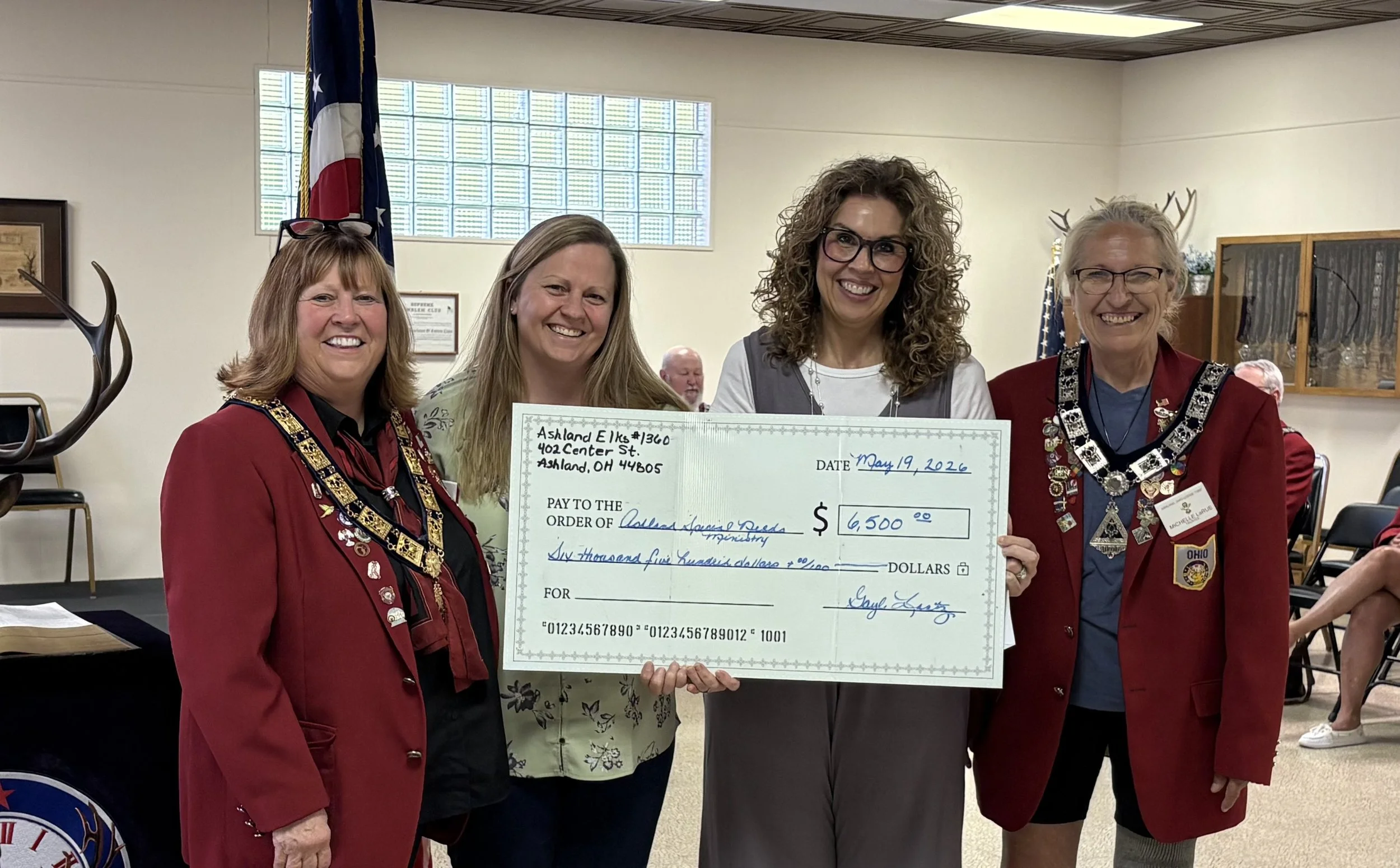 Ashland Elks#1360 Presents CP Grant