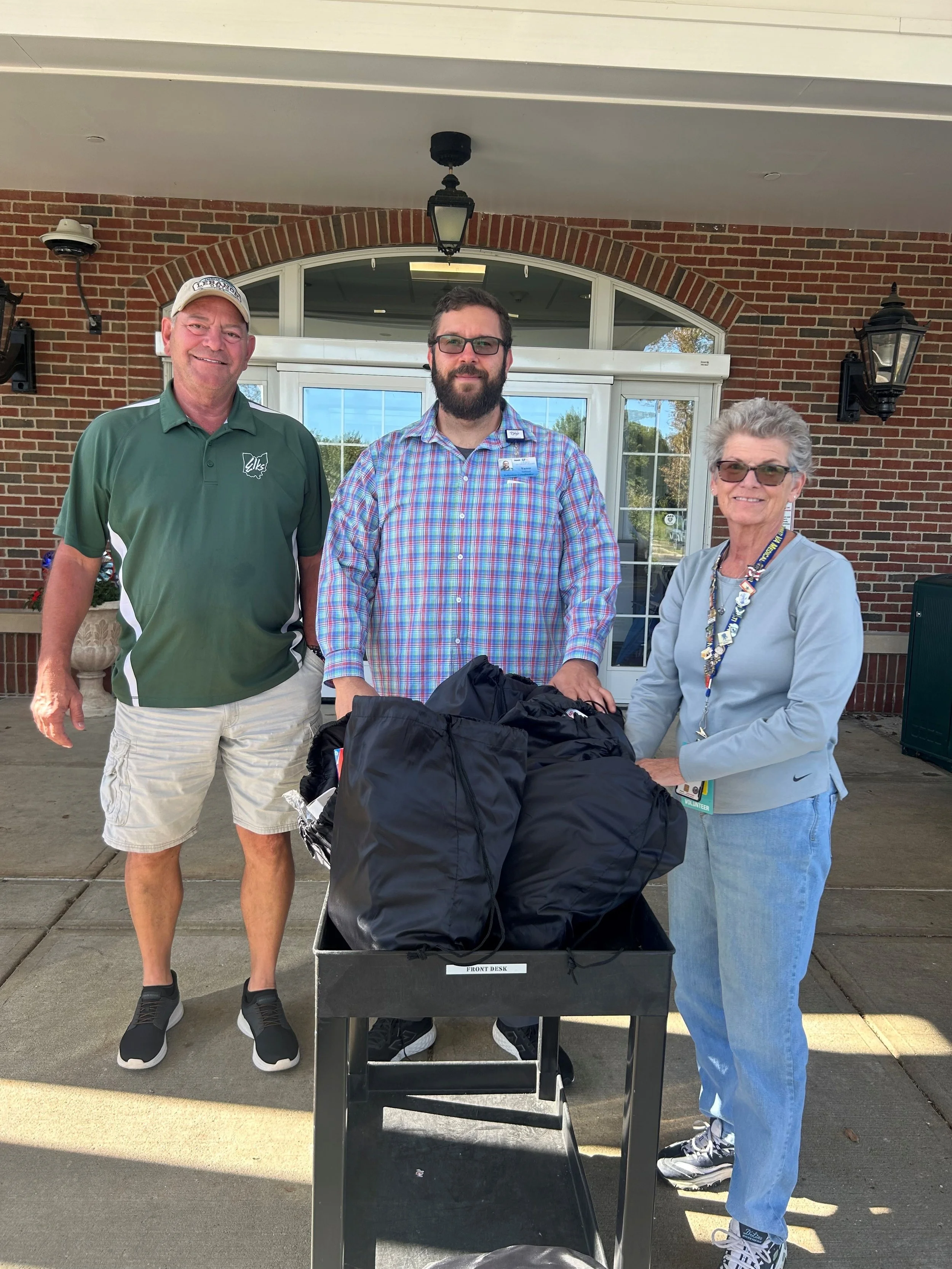 Lebanon Elks #422 Supports Veterans Through Backpack Service Project