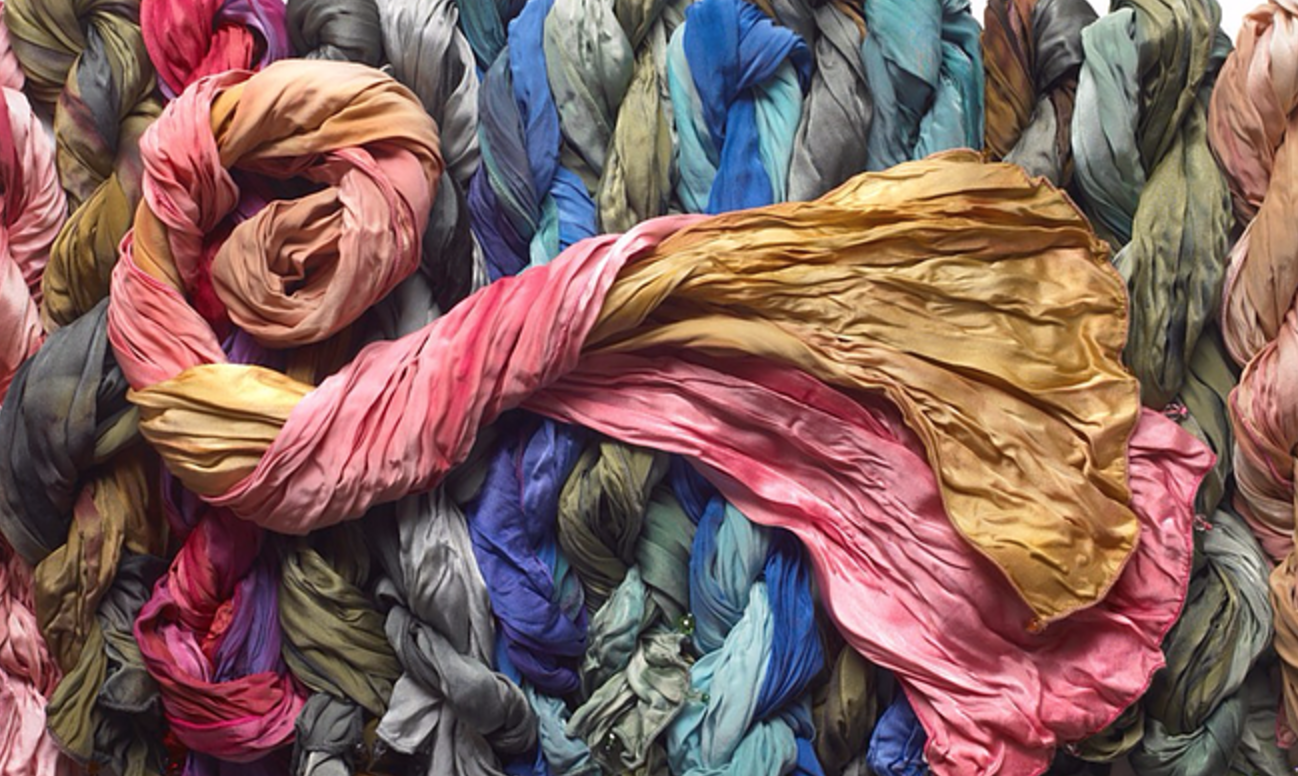 Silk Scarf Dyeing Workshop with Karen Rose