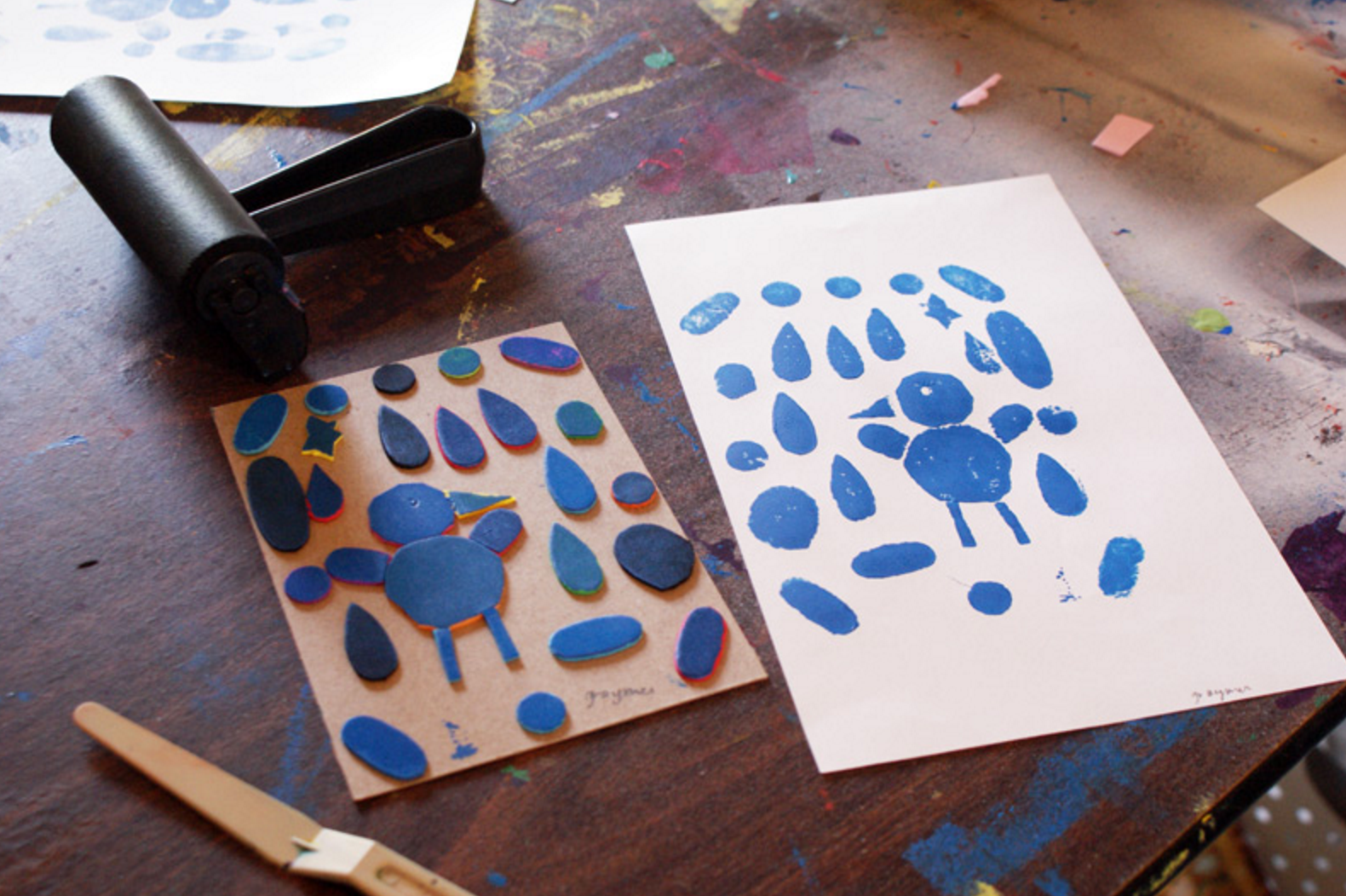 Kids' Workshop: Collagraph Printmaking with Annalisa Campbell