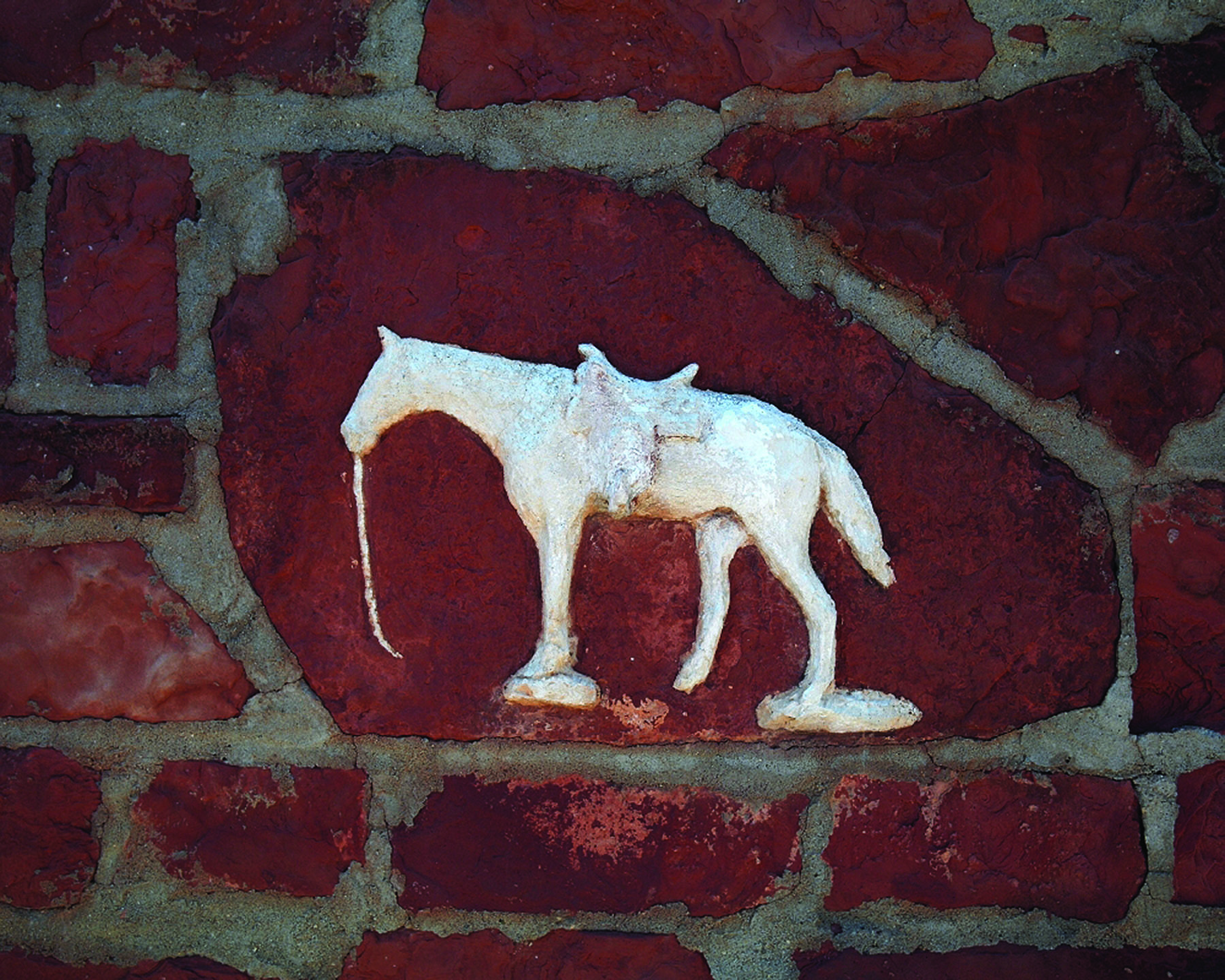 Augusta Metcalfe's Plaster Horse, 16x20, trad. photography, 2006.jpg
