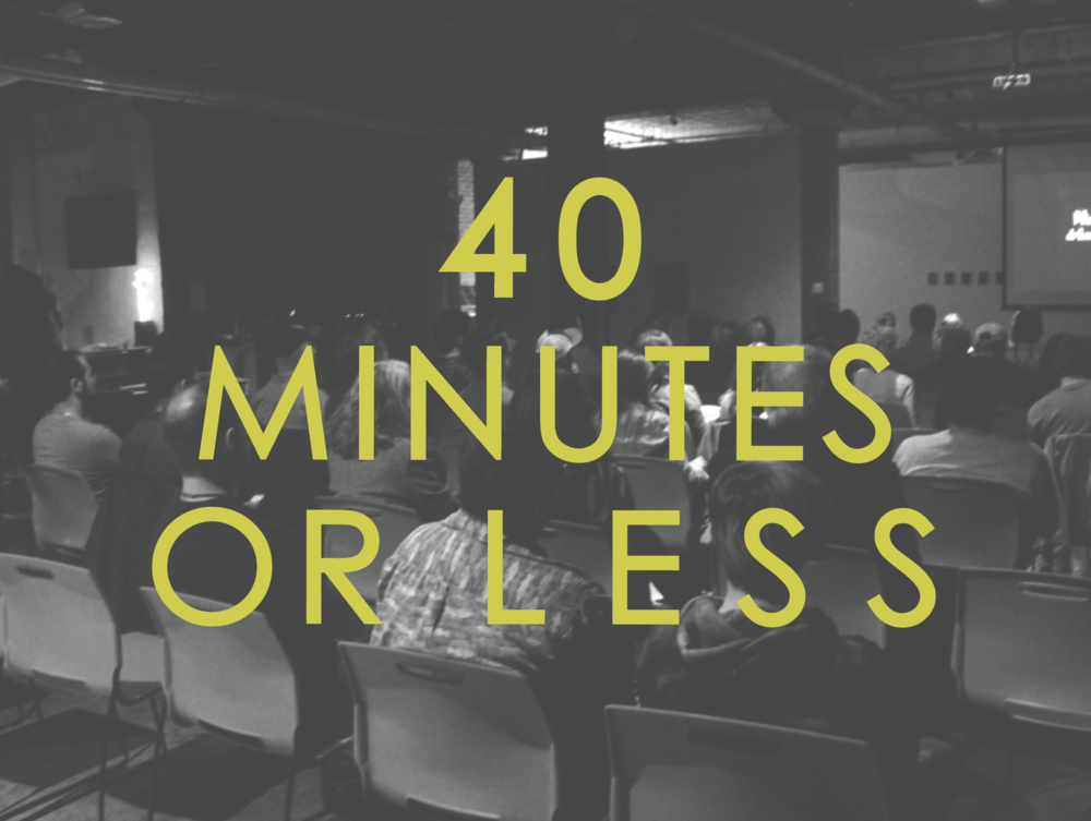 40 Minutes or Less: Sound
