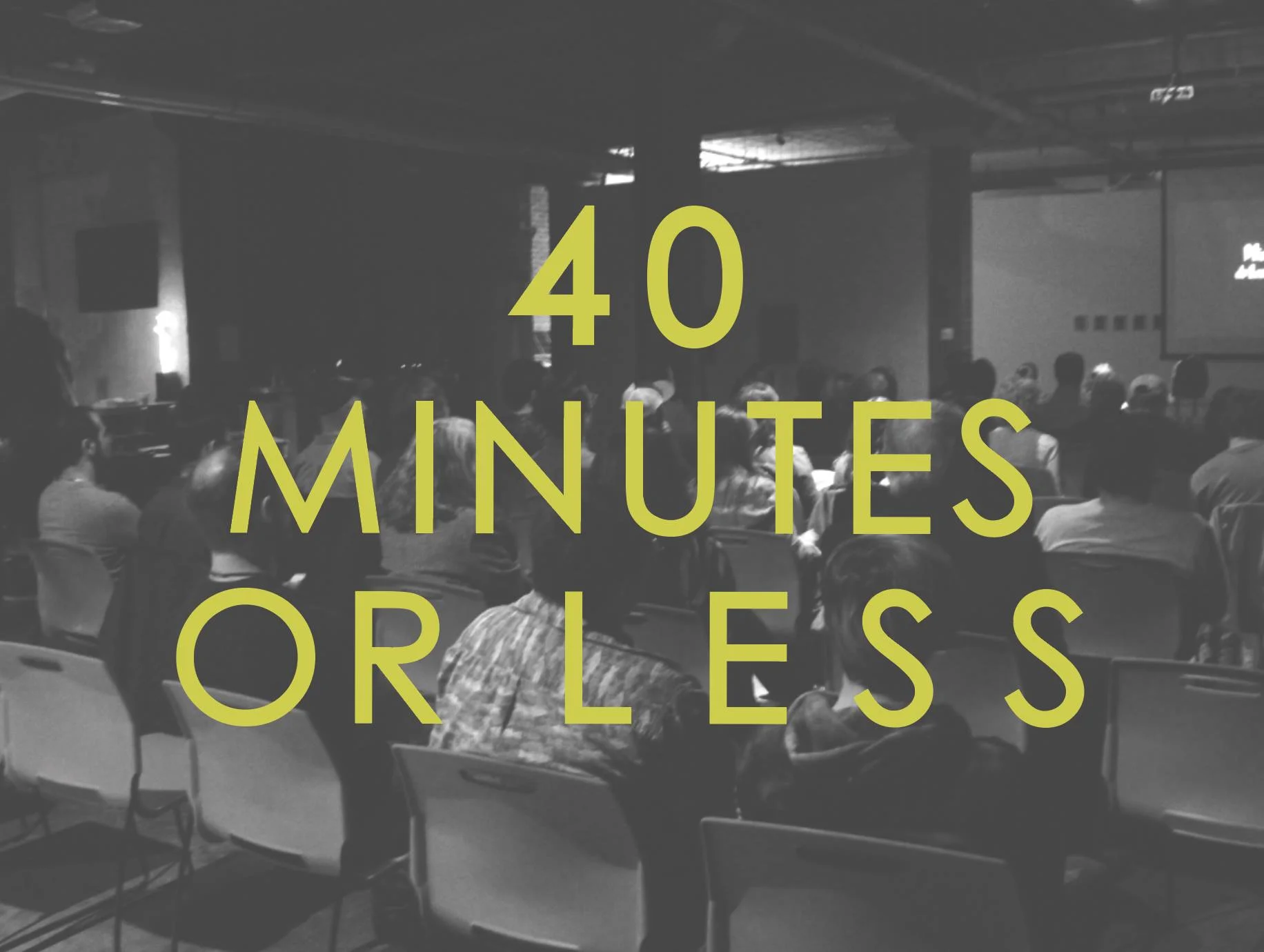 40 Minutes or Less: Black History Month: Film Discussion