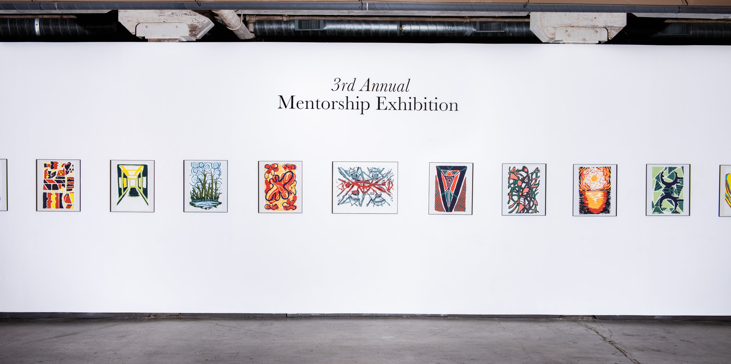 3rd Annual Mentorship Exhibition: Opening Reception