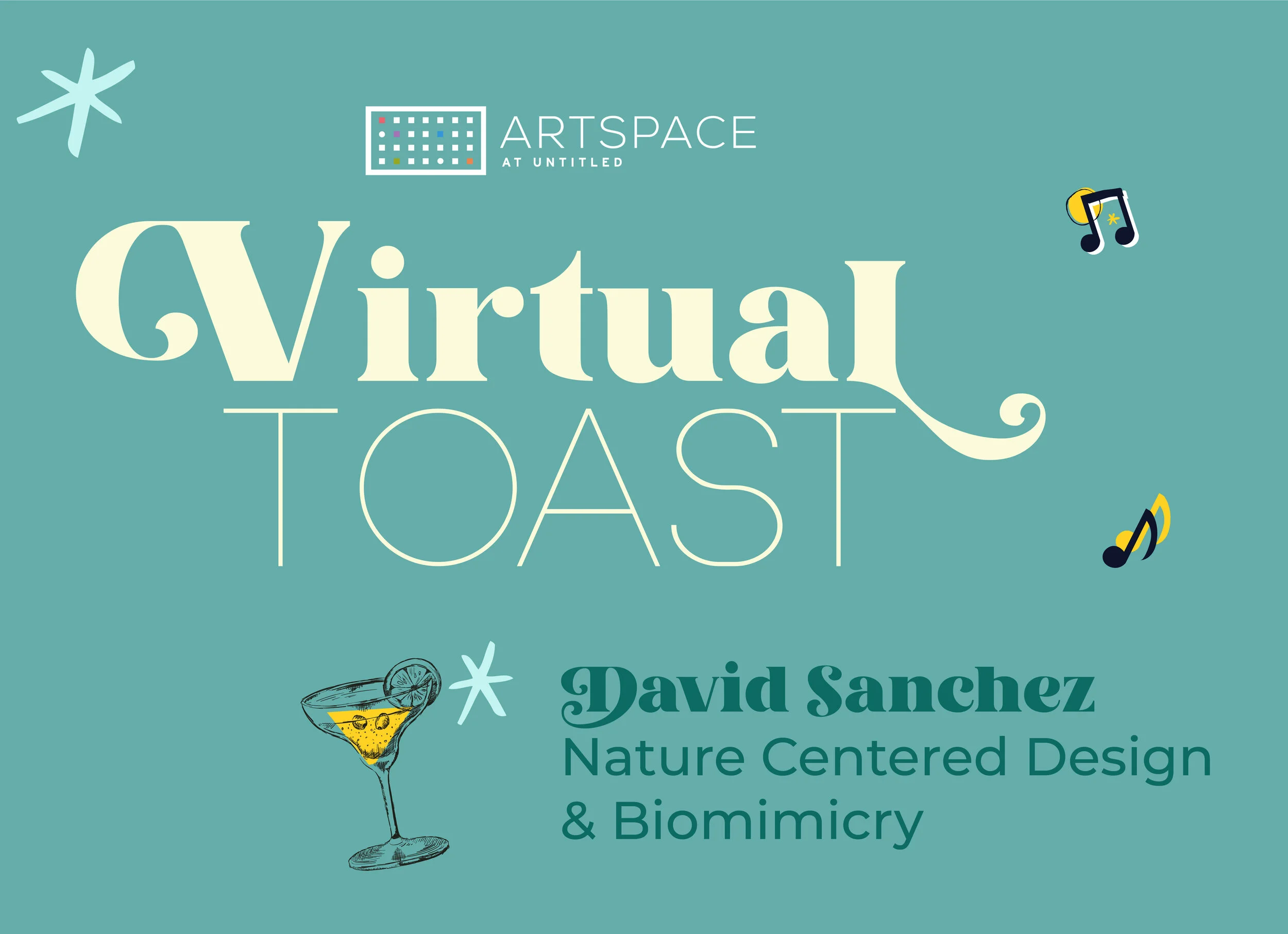 !!NEW DATE &amp; TIME!! ARTSPACE Toast Featuring: David Sanchez Ruano