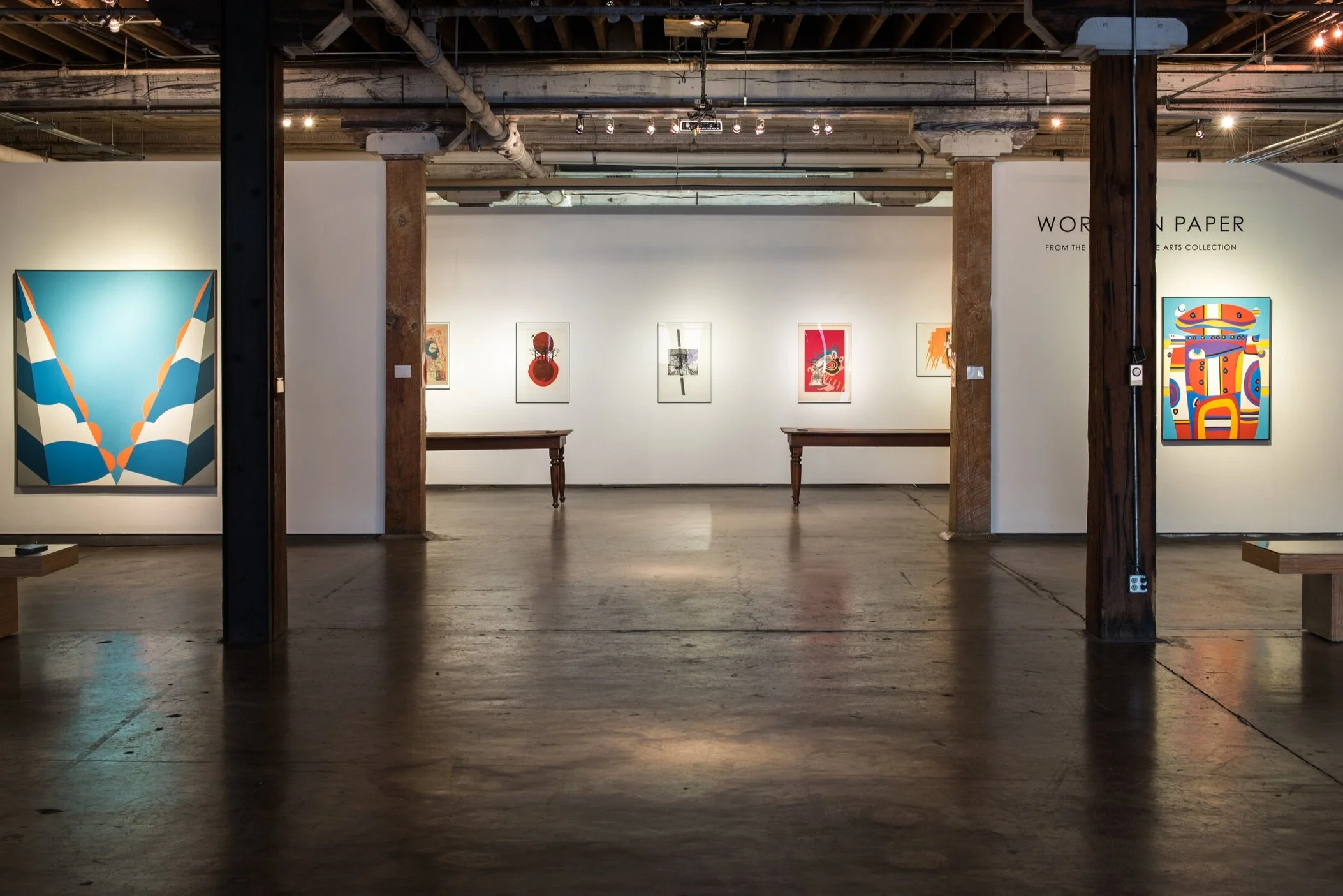 "WORKS ON PAPER" FROM THE OKLAHOMA STATE ARTS COLLECTION Exhibition 