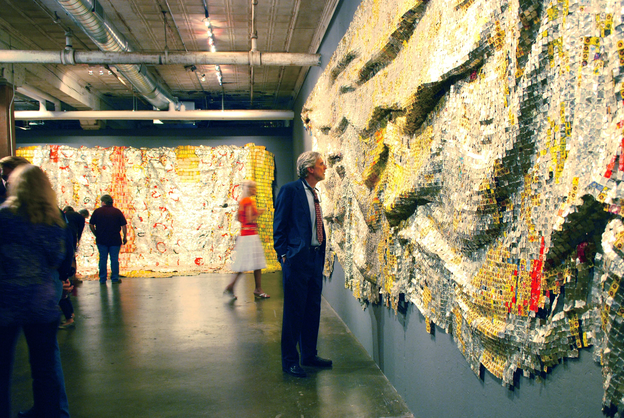 "Cloth Series" Exhibition by El Anatsui 