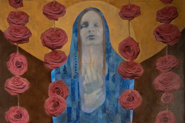 Mixed Media Collage Paintings for Adults with Paul Medina