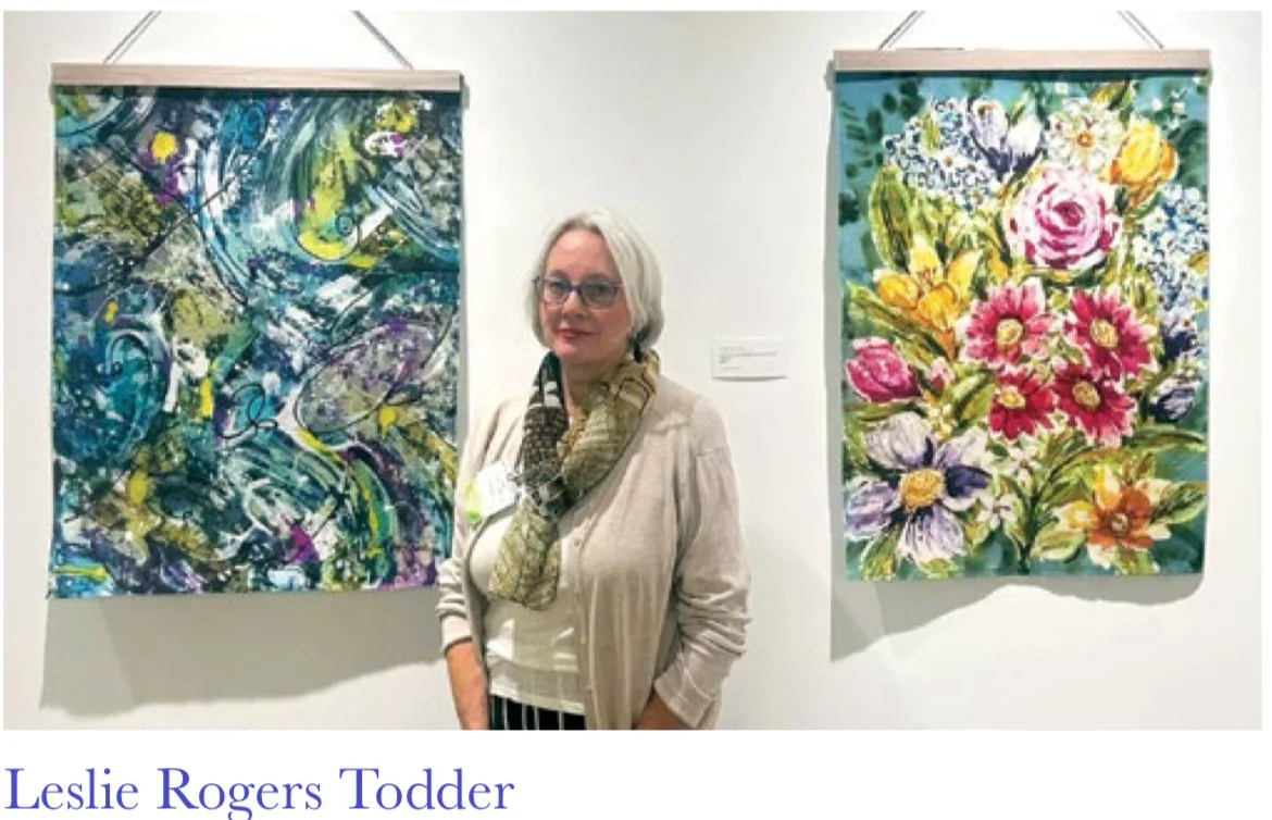 Silk Painting with Wax Layering 