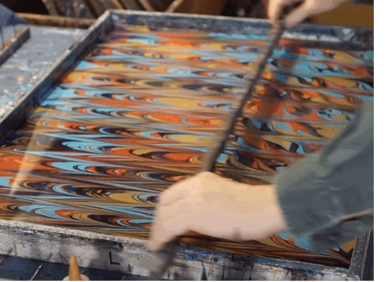 CLASS FULL: Galen Berry's Marbling Workshop