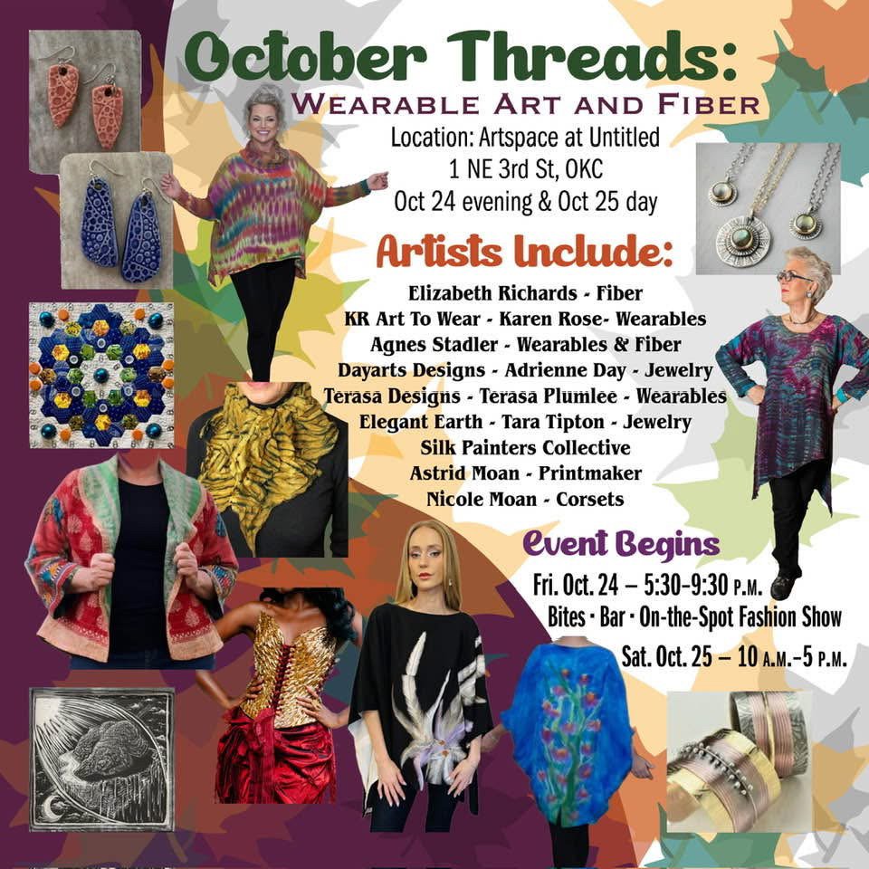October Threads: Wearable Art and Fiber 