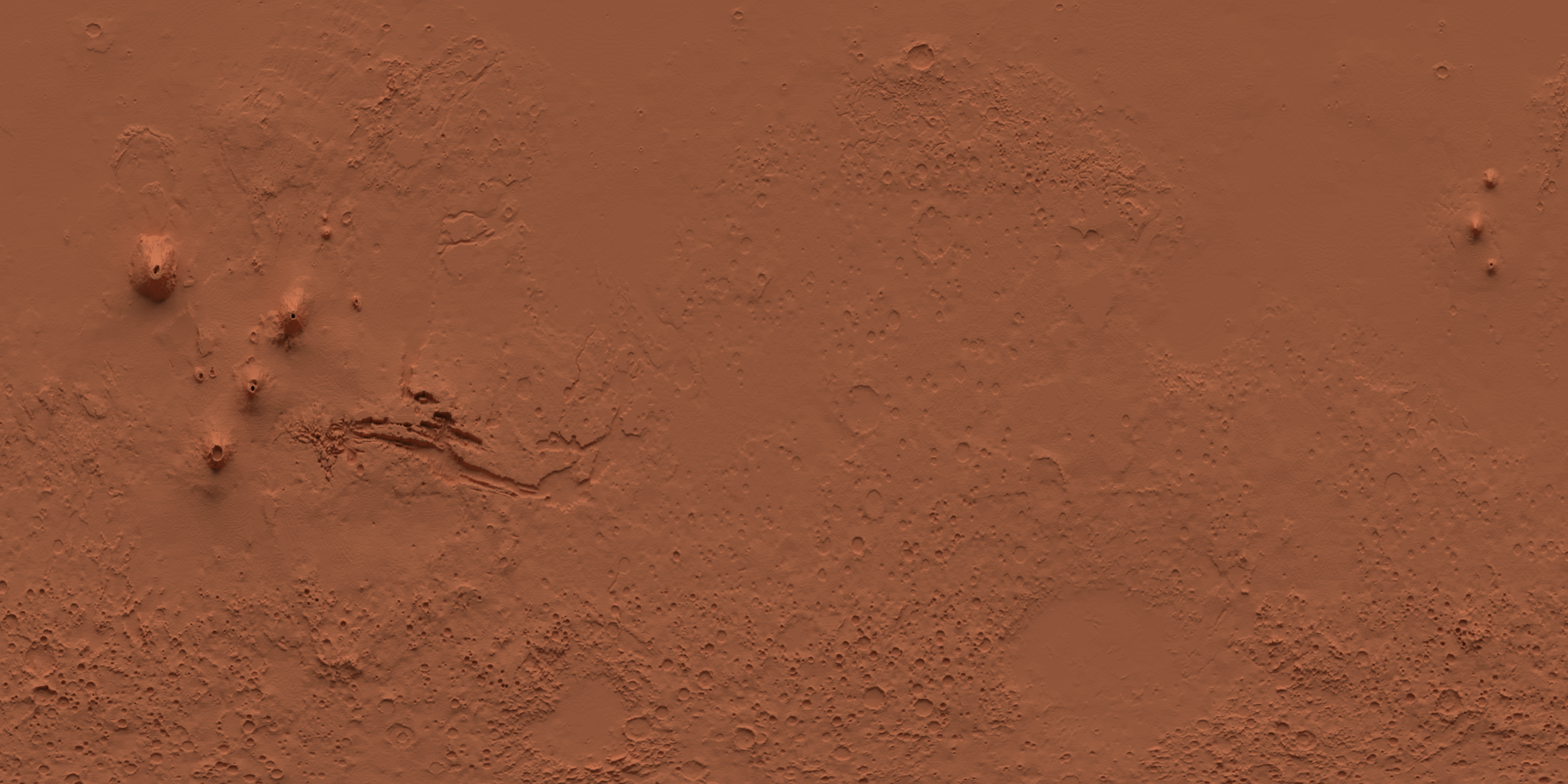 mars terrain render
